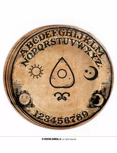 8 papierowych talerzy Ouija 23 cm