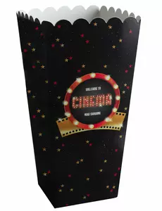 8 Hollywoodzkich rożków do popcornu 6 x 17 cm
