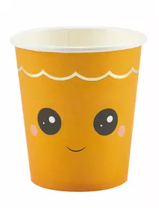 8 papierowych kubków Sweety Pumpkin 200ml