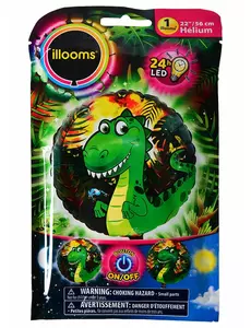 Illooms® LED smoczy balon foliowy 50 cm