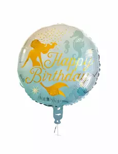 Balon foliowy syrenka z okazji urodzin 45 cm