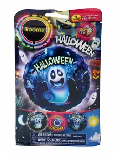 Illooms 55 cm — foliowy balon z podświetlanym duszkiem