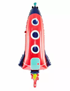 Balon foliowy rakieta 44 x 115 cm