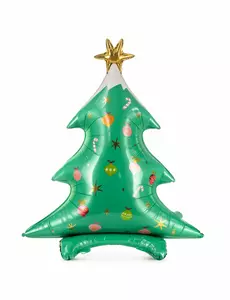 Gigantyczny balon foliowy choinka 78 x 94 cm