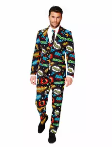 Kostium Mr. Comics dla mężczyzn Opposuits, Rozmiar: S(EU46)