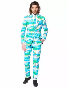 Męski kostium pana Flaminga Opposuits™, Rozmiar: Small/Medium (EU 48)
