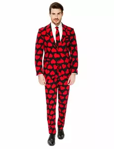 Mr. King of Hearts Strój męski Opposuits