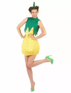 Kostium ananas damski