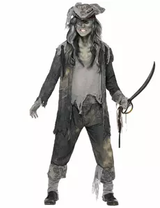 Kostium ducha pirata na Halloween dla mężczyzn, Rozmiar: Large