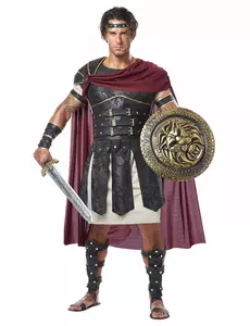 Kostium rzymskiego gladiatora dla mężczyzn, Rozmiar: X-Large
