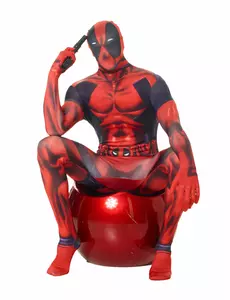 Klasyczny strój Morphsuit Deadpool dla dorosłych, Rozmiar: L(max 180 cm)