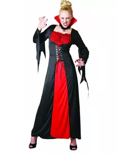 Elegancki kostium wampira damski na Halloween