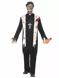 Religijny kostium zombie dla mężczyzn na Halloween, Rozmiar: L