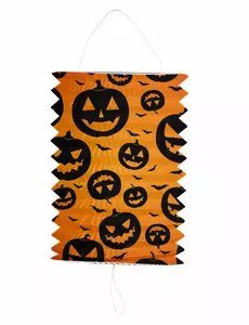 Lampion z dyni na Halloween 16 x 22 cm