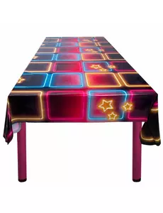 Obrus plastikowy Disco Fever 180 x 130 cm