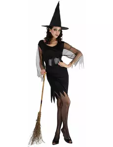 Kostium wiedźmy na Halloween dla kobiet