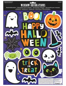 Naklejki na okna Halloween Friends