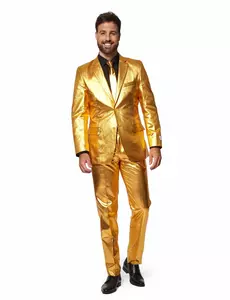 Garnitur męski Opposuits™ Mr. Groovy Gold, Rozmiar: Small (EU 44-46)