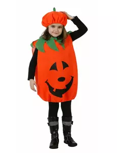 Halloweenowy kostium dyni dla dzieci, Rozmiar: 3-4 lat (98-115 cm)