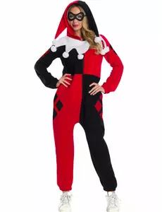 Kostium kombinezonu Harley Quinn™ dla dorosłych