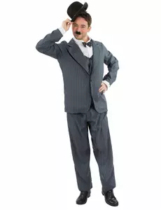 Kostium komika Laurel dla mężczyzn, Rozmiar: X-Large