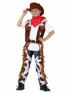 Kostium szeryfa kowboj dla chłopca, Rozmiar: 4-6 lat (110-120 cm)