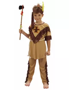 Kostium indyjski dla chłopca, Rozmiar: 4-6 lat (110-120 cm)