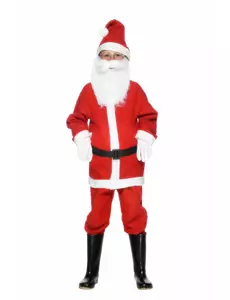 Kostium Świętego Mikołaja dla chłopca, Rozmiar: 4-6 lat (115/128 cm)