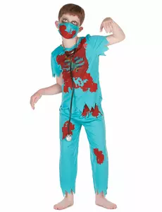 Kostium zombie-lekarza dla chłopców