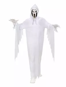 Kostium Halloween Straszny Duch dla dzieci, Rozmiar: 5-7 lat (128 cm)