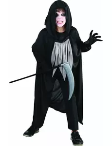 Kostium Halloweenowy Żniwiarz dla dzieci, Rozmiar: 10-12 lat (130-140 cm)
