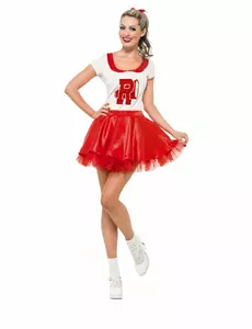 Kostium Grease Cheerleaderka™ dla kobiet, Rozmiar: Small