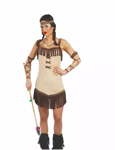 Kostium kobiety z plemienia Miwok, Rozmiar: Medium (38-40)