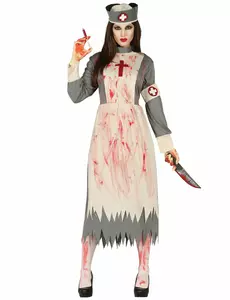 Kostium pielęgniarka zombie retro damski, Rozmiar: Large (42-44)