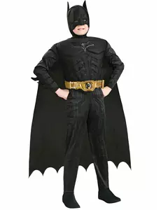 Kostium Batman™ 3D deluxe dla chłopców, Rozmiar: 3-4 lat (90 to 104 cm)