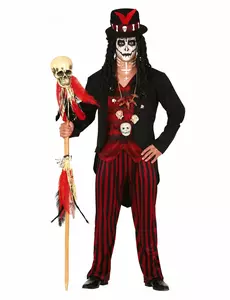 Kostium kapłana voodoo dla mężczyzn, Rozmiar: Medium (48-50)