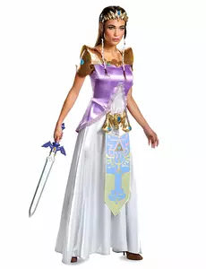 Kostium Księżniczka Zelda™ deluxe dla kobiet, Rozmiar: Medium