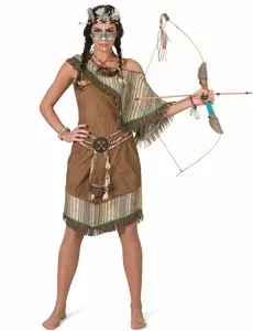 Luksusowy indiański strój damski, Rozmiar: M/L