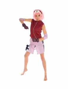 Kostium Sakura Haruno Naruto™ dla kobiet, Rozmiar: Large