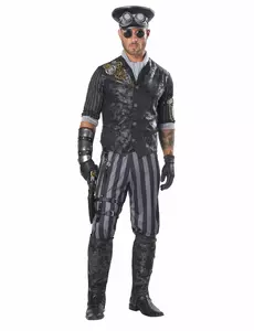Kostium kapitana Steampunk dla mężczyzn, Rozmiar: Large