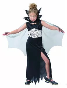 Halloweenowy kostium czarownicy pająka, Rozmiar: 4-6 lat (110-120 cm)