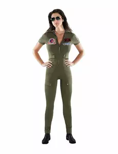 Kostium kombinezon Top Gun™ dla dorosłych, Rozmiar: X-Small