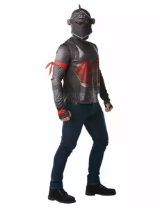 Fortnite Black Knight T-shirt i hełm dla dorosłych, Rozmiar: Large