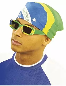 Bandana kibica Brazylii 55 x 55 cm