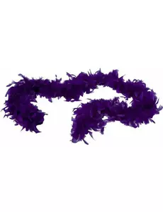 fioletowy boa