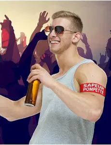 opaska na aperitif dla podchmielonego strażaka