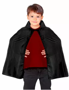 Czarna peleryna dziecięca 60 cm
