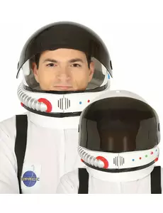 Kask astronauty ze zdejmowanym daszkiem dla dorosłych
