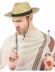 Dorosły słomkowy kapelusz kowbojski