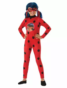 Klasyczny zestaw kostiumu Ladybug dla dziewczynek